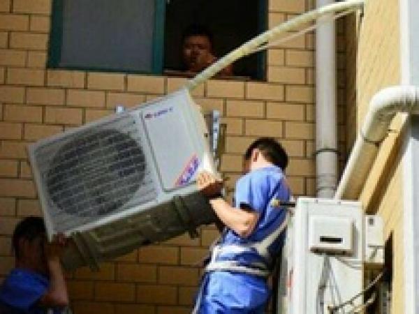 北京石景山鲁谷74号院空调移机